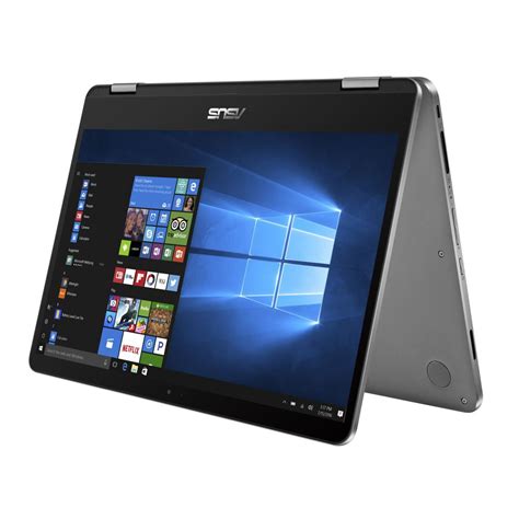 ASUS VivoBook Flip 14 Touch Screen Intel Celeron 4GB 128GB eMMC 2-in-1 ...