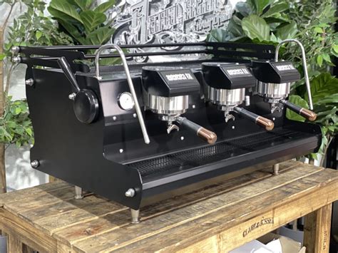 Synesso Sabre Black Bronze Handles Coffee Machine Warehouse