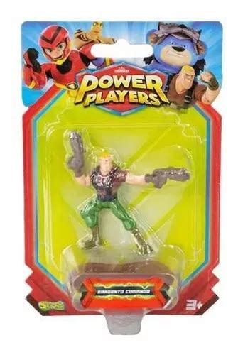 Figura Mini Pack Power Players Sargento Comando Sunny 2177 MercadoLivre