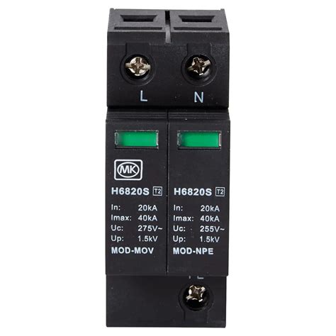 Mk Sentry 50ka Single Pole And Neutral Type 2 Surge Protection Device