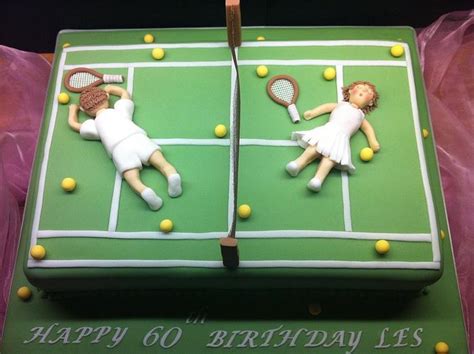 Tennis Cake Decorated Cake By Helen Jane Cake Design Cakesdecor