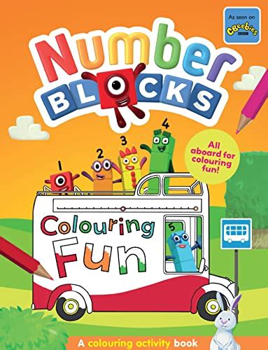 Buy Numberblocks Colouring Fun A Colouring Activity Book Numberblocks