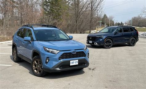 Toyota RAV4 Hybrid Vs Honda CR-V Hybrid Comparison | AutoGuide.com