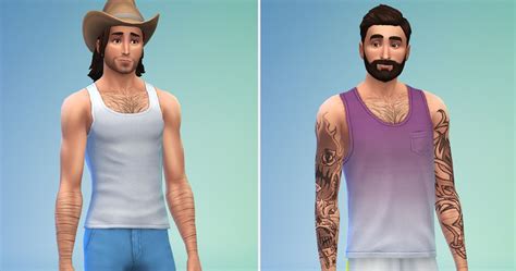 The Sims 4 Body Hair Cc