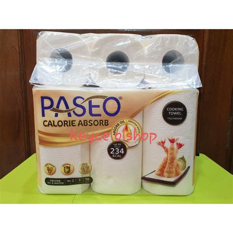 Jual Tissue Tisue Tissu Tisu Paseo Calories Absorb Cooking Towel