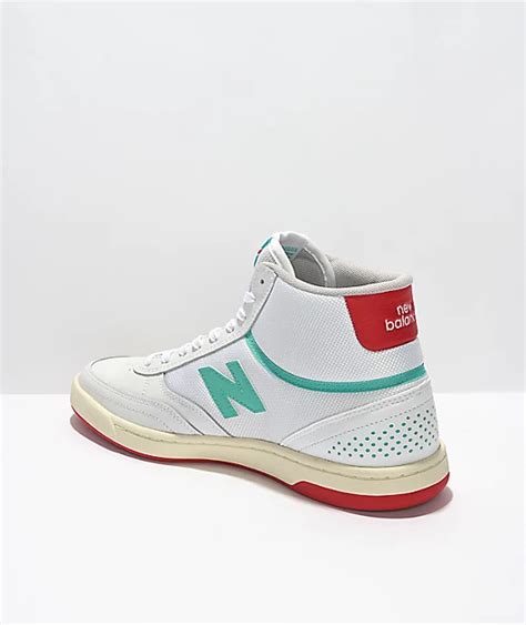 New Balance Numeric High Tom Knox White Red Blue Skate Shoes