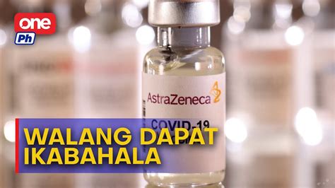 OBP DOH Hindi Nababahala Sa Pagbawi Ng Astrazeneca Sa Mga Covid 19