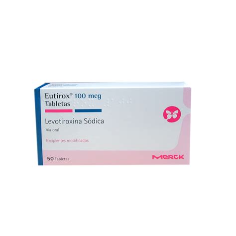 Eutirox 100 Mcg 50 Tabletas Droguerías Pasteur