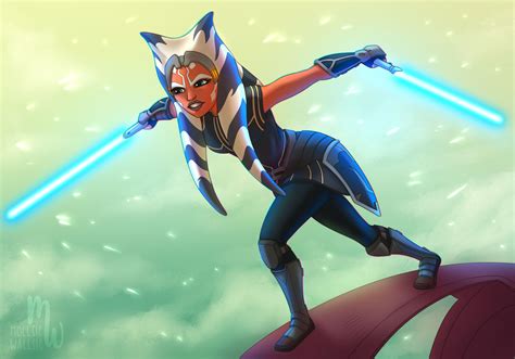 Ahsoka Clone Wars Finale By Silverskittle On Deviantart