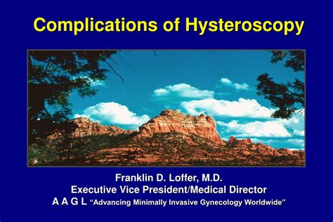 PPT - Complications of Hysteroscopy PowerPoint Presentation, free ...