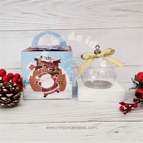 Cajas Navideñas Especial Para Bolas De Navidad Rincón De Ideas