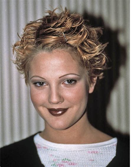 Drew Barrymore Short Hair 90s