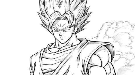 Dragon Ball Cuerpo Completo Para Colorear Páginas Lo Mejor De Páginas Para Colorear Para Niños