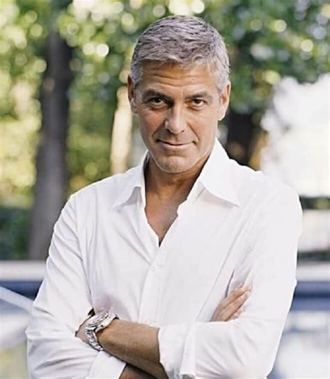 Top 17 Handsome George Clooney Haircut Cool George Clooney Haircut