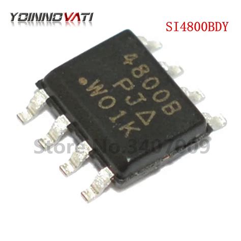 10pcs Lot SI4800BDY 4800B SOP8 MOSFET Connectors AliExpress