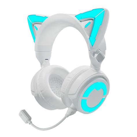 Amazon Yowu Cat Ear Headphones Gs Rgb Gaming Headset With Mic