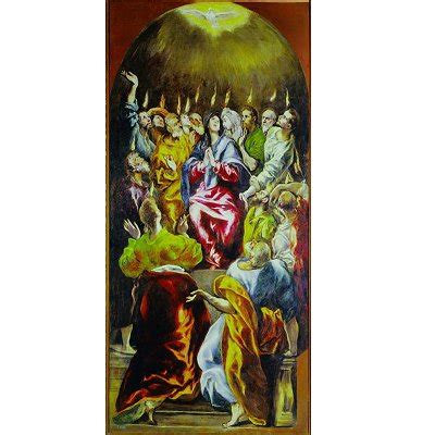 Jigsaw Puzzle Pieces Vertical El Greco Pentecost Ricordi