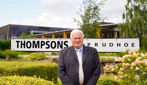 John Thompson Snr Awarded Mbe Thompsons Of Prudhoe