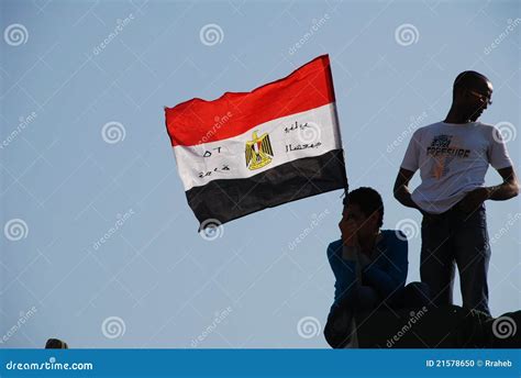 Egyptian Revolution January 25 Editorial Image Image Of Youth