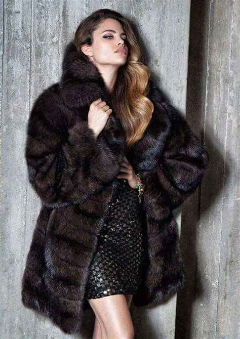 Sexy Sable Fur Fashion Couture Fashion Fashion Photo Winter Fashion