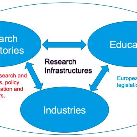 Typical Ecosystem Map For A Research Infrastructure Download Scientific Diagram