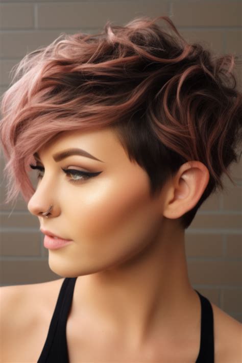 33 Gorgeous Short Dark Hair Color Ideas Short Dark Hair Short Hair Pixie Cuts Pixie Hair Color