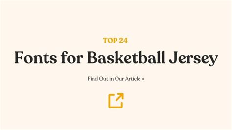 24 Font for Basketball Jersey Choices That Are Most Impressive