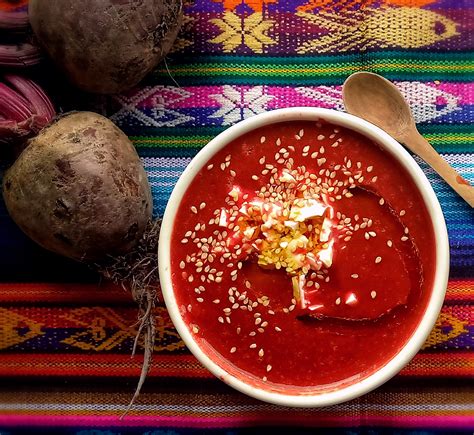 Sopa de remolacha betarraga De la Raíz al Plato