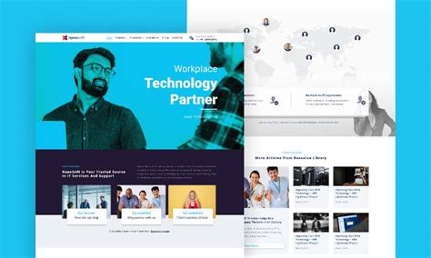 Company Figma Website Template Ui4free