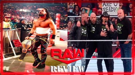 BROCK LESNAR REGRESA WWE RAW SEASON PREMIERE 2022 REVIEW YouTube