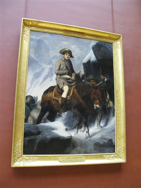 Napoleon Crossing The Alps Painting at PaintingValley.com | Explore ...