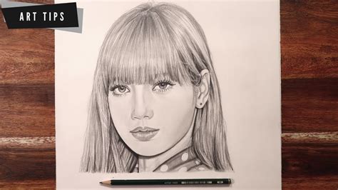 Pencil Drawing Lisa From Blackpink R Drawing | The Best Porn Website