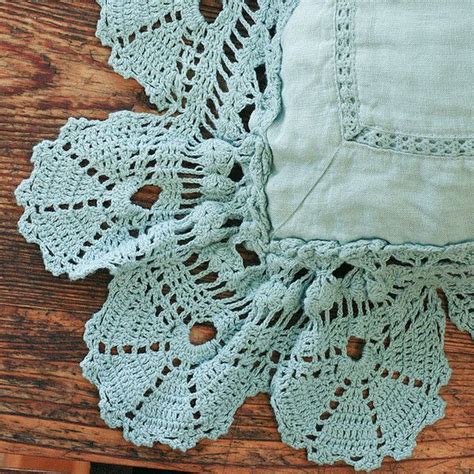 Linen with Crochet Lace Shams | Linen pillow cases, Linen, Crochet