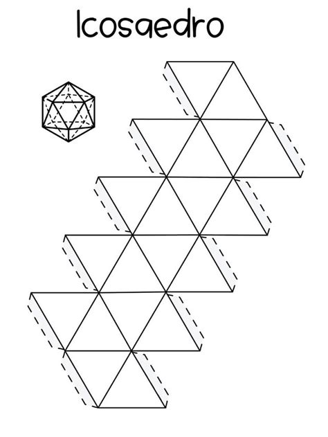 Pin De Inga Pu En Figūros Cuerpos Geometricos Para Armar Figuras