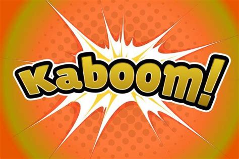 Kaboom Vector Art Icons And Graphics For Free Download