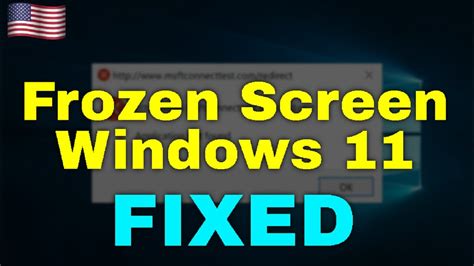 How To Fix Frozen Screen Windows 11 Youtube