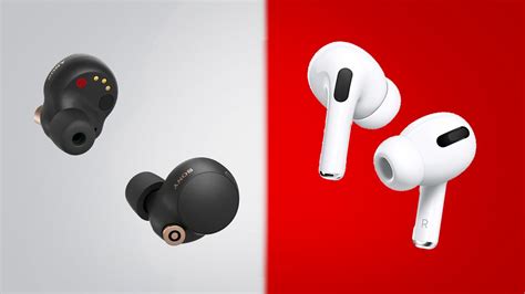 Sony Wf 1000xm4 Vs Apple Airpods Pro Cómo Se Comparan Los Mejores