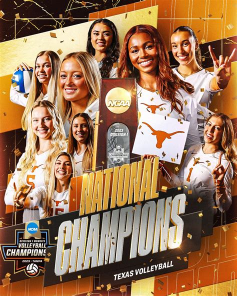 Texas wins second straight NCAA women's volleyball title 2023 ...