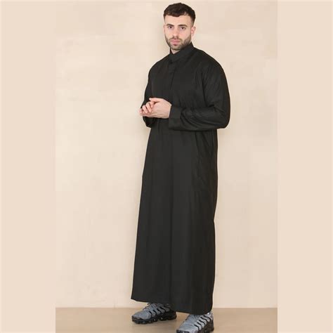 Mens Muslim Eid Thobe With Nehru Collar Truclothing