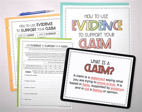 Five Strategies For Writing Killer Evidence To Support A Claim In