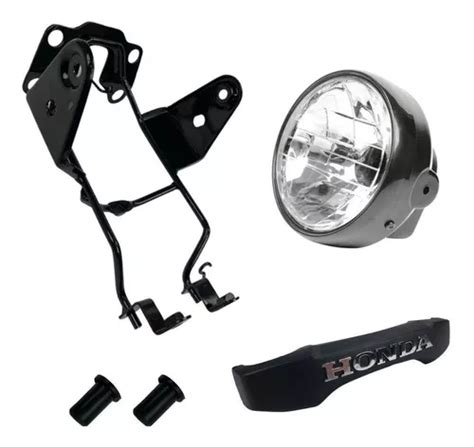 Farol Suporte Emblema Painel Aranha Cg Titan Fan A