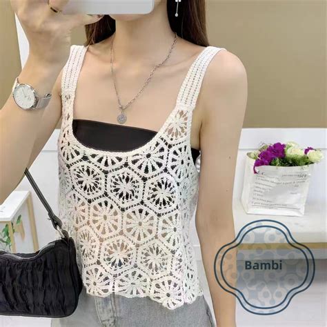 Beach Wear Kniting Outfit Top Cover Up Bikini Beach Top Crochet Korean Swimsuit Tops For Women