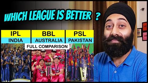 IPL Vs BBL Vs PSL Full Comparison Which T20 League Is Best YouTube