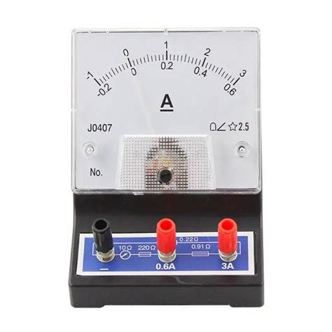 Analog Dc Ammeter Digital Dc Voltmeter Ammeter Physical Electrical Circuit Experiment Equipment