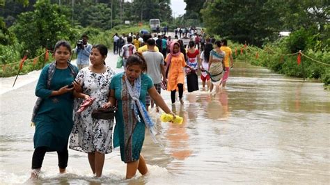 Assam Floods Affect Over 6 62 Lakh People Death Toll Rises To 9 Scenes Of Devastation In