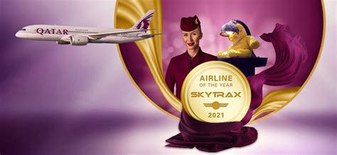 Qatar Airways Announced As Airline Of The Year By Skytrax For A