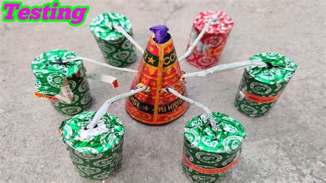 Diwali Anar Combos Testing Different Types Of Crackers Testing