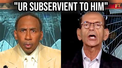 Paul Finebaum Calls Out Stephen A Smith Over His Bias Coverage Of Deion