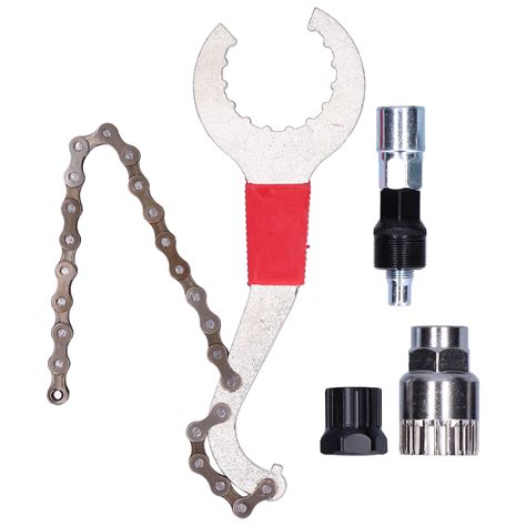 3 In 1 Bike Repair Kit Cassette Removal Tool Chain Whip Bicycle