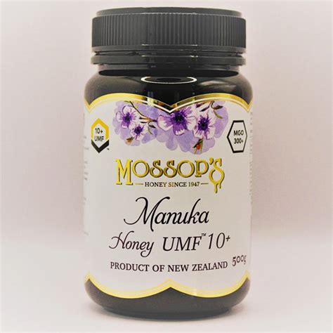 Umf™10 Manuka Honey 250g Mgo 300 Mossops Honey